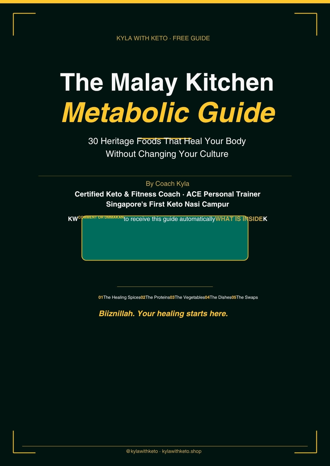 The Malay Kitchen Metabolic Guide — Kyla With Keto